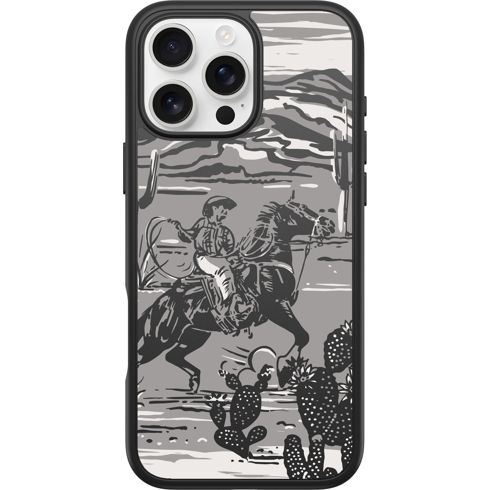 iPhone 16 Pro Max Symmetry Series Case for MagSafe Western Noir Collection - Image 18230