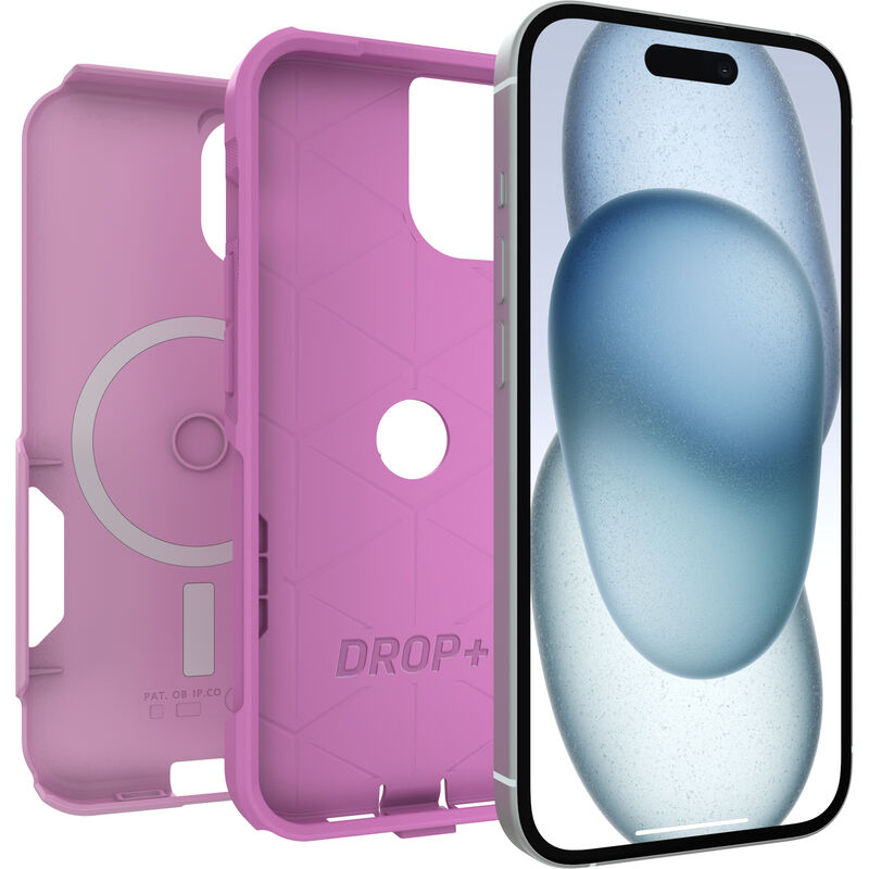 OtterBox Vue+ Series Case for MagSafe for Apple iPhone 15 Plus and iPhone 14 Plus - Haute Pink