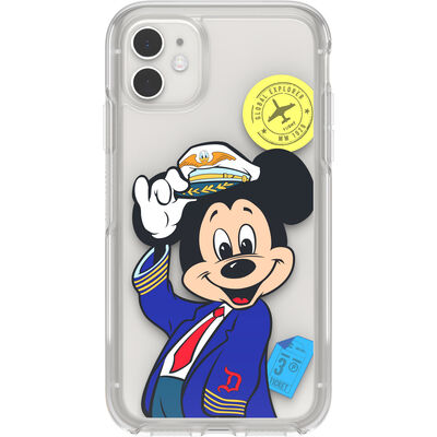 iPhone 11 and iPhone XR Symmetry Series Clear Pilot Mickey Collection Case