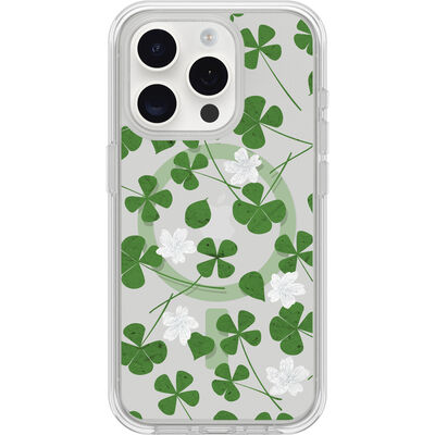iPhone 15 Pro Symmetry Series Clear for MagSafe Clover Field Case