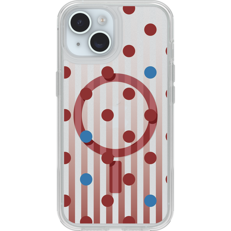 product image 1 - iPhone 16e, iPhone 15, iPhone 14 and iPhone 13 Case Symmetry Series Cirque Du Rebelle