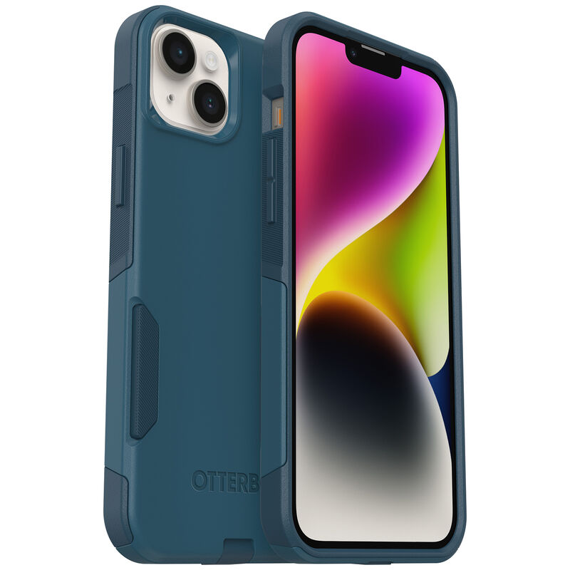 Blue thin iPhone 14 Case  OtterBox Commuter Series