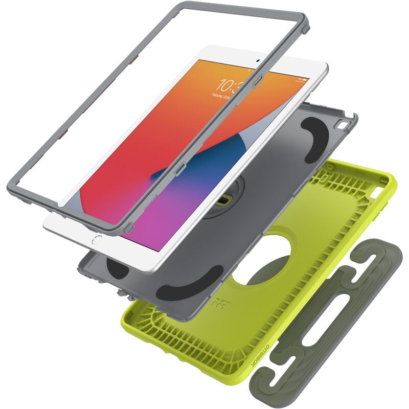 product image 6 - iPad (7th, 8th, and 9th gen) Case Kids Antimicrobial EasyGrab