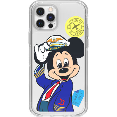 iPhone 12 and iPhone 12 Pro Symmetry Series Clear Pilot Mickey Collection Case