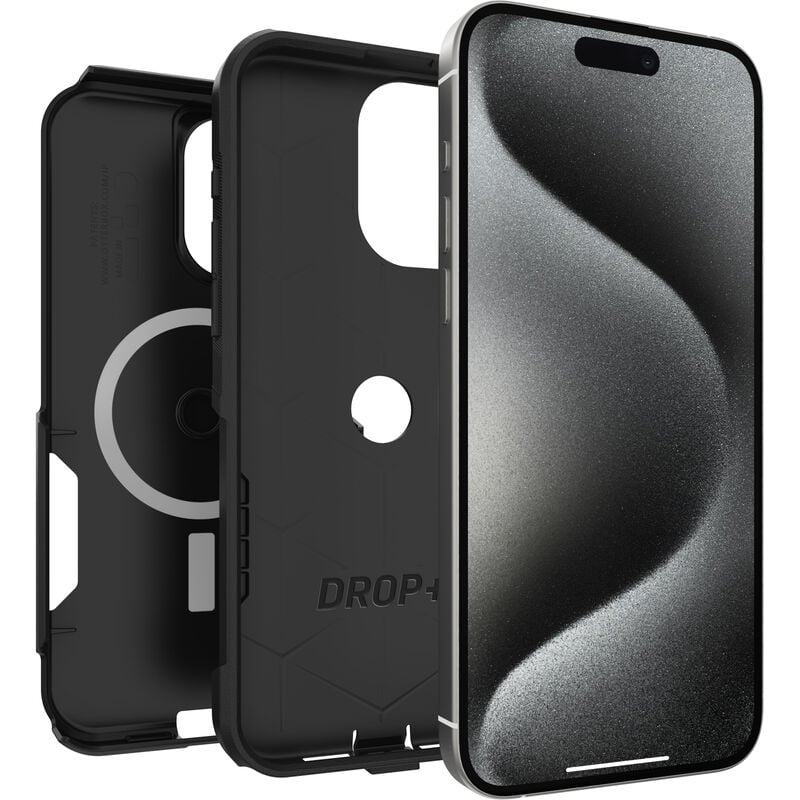 product image 3 - iPhone 15 Pro Max Case Commuter Series for MagSafe
