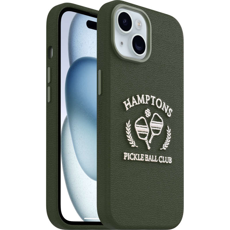 product image 1 - iPhone 15 Case Symmetry Series Cactus Leather Embroidery