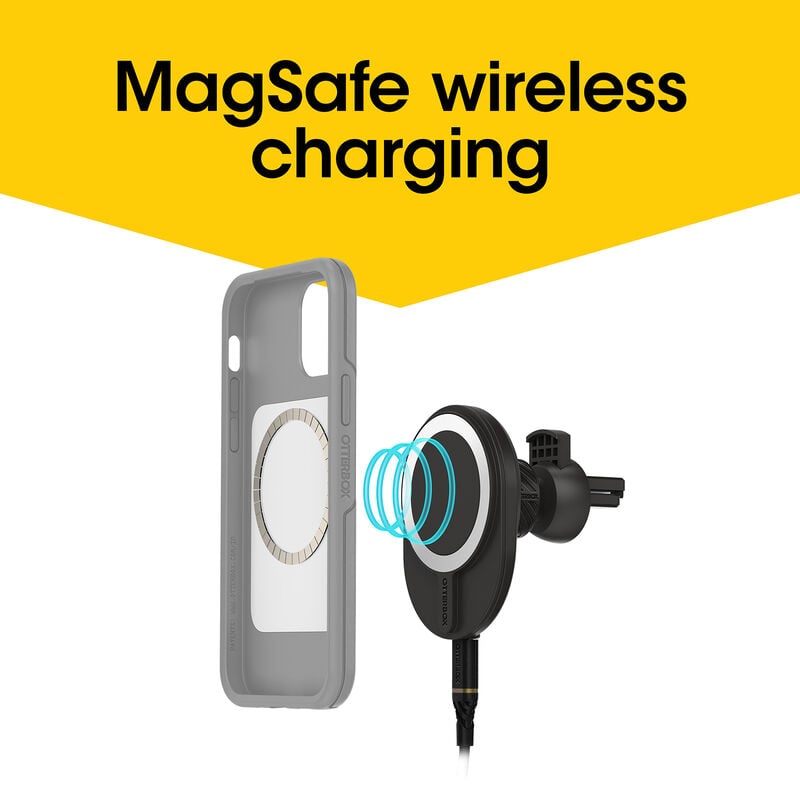 product image 2 - Wireless Charger Vent Mount for MagSafe (7.5W)