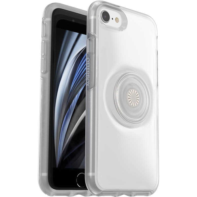 product image 5 - iPhone SE (3rd and 2nd gen) and iPhone 8/7 Case Otter + Pop Symmetry Series Clear