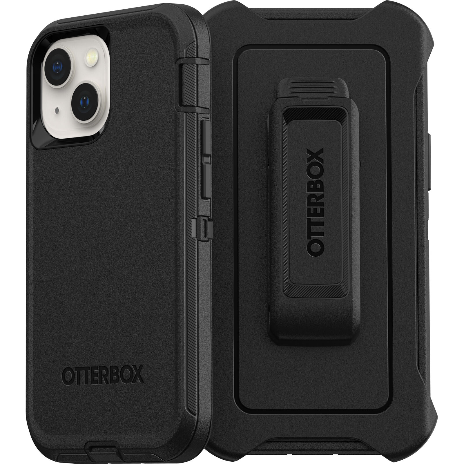 OtterBox für Apple iPhone 13 mini / iPhone 12 mini Sturzgeschützte Schutzhülle Commuter Serie Schwarz