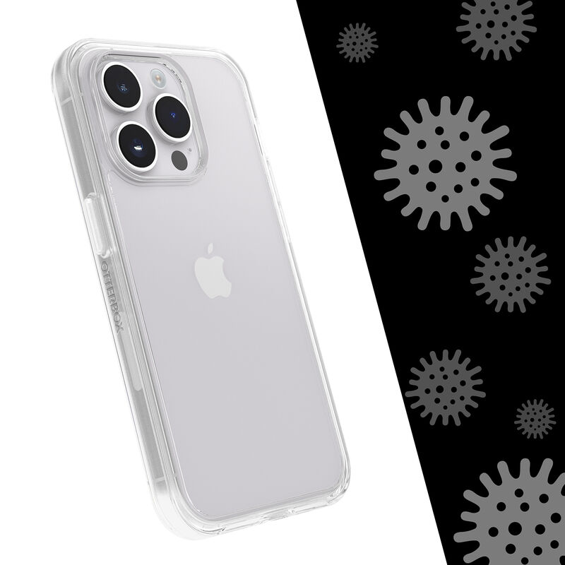 product image 4 - iPhone 14 Pro Case Symmetry Series Clear Antimicrobial