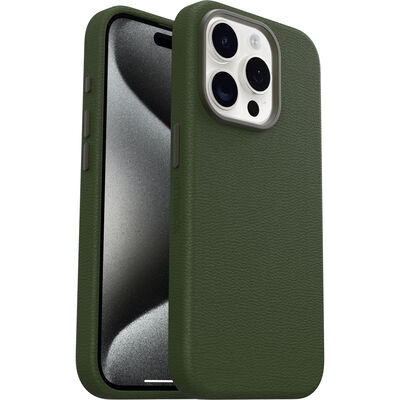 iPhone 15 Pro Symmetry Series Cactus Leather Case