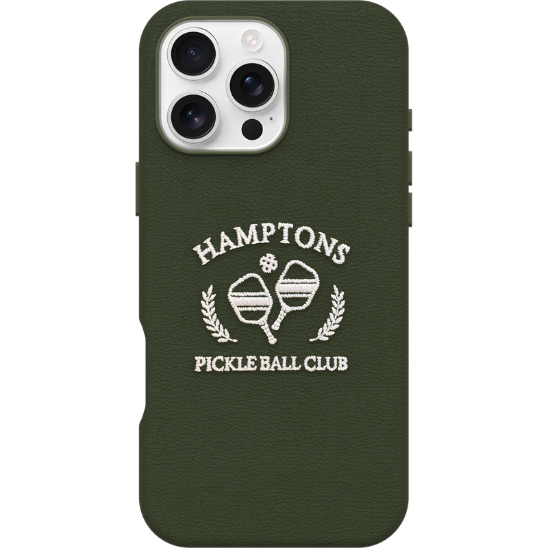 product image 2 - iPhone 16 Pro Max Case Symmetry Series Cactus Leather Embroidery