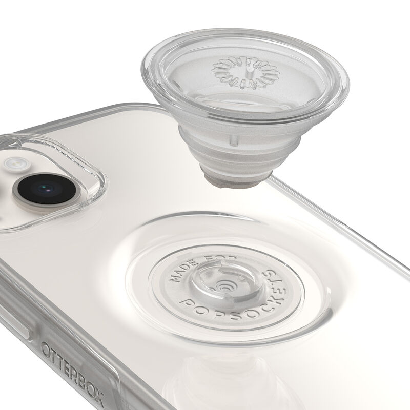 Clear PopSockets iPhone 14 Case | Otter + Pop AM