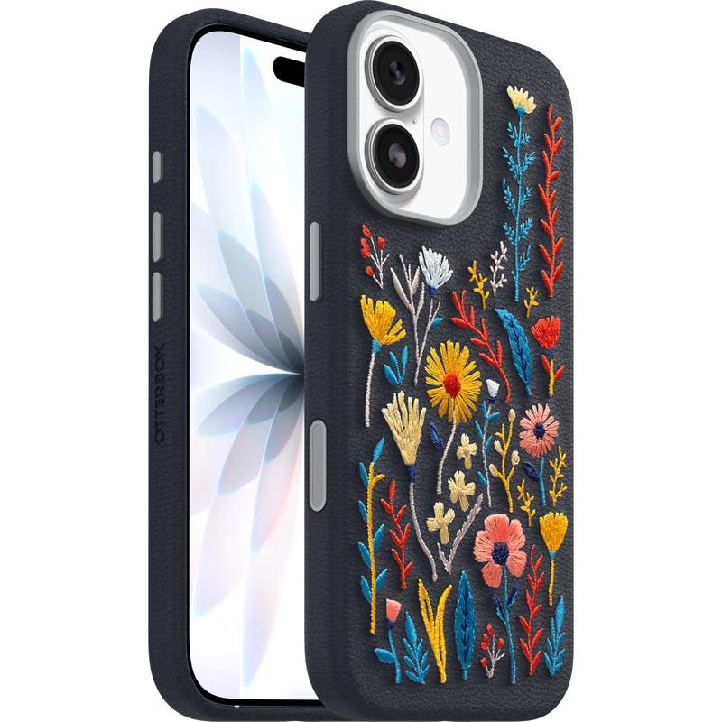 product image 1 - iPhone 17 Case Symmetry Series Cactus Leather Embroidery