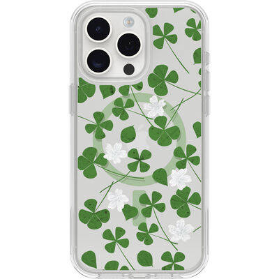 iPhone 15 Pro Max Symmetry Series Clear for MagSafe Clover Field Case