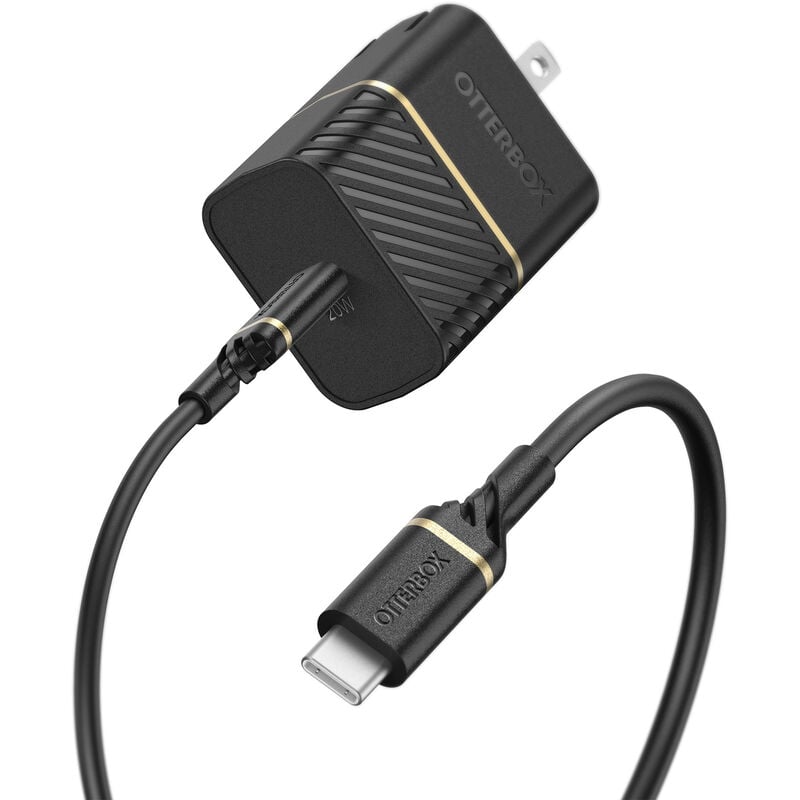 product image 1 - USB-C to USB-C Wall Charging Kit, 20W Fast Charge