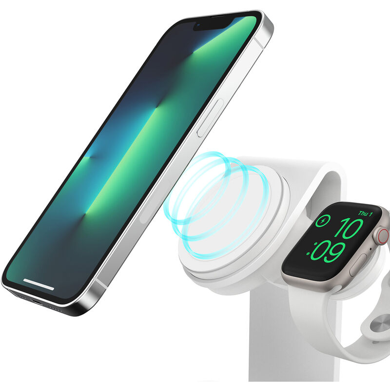 Belkin MagSafe 3-in-1 Wireless Charger, 15W iPhone Fast Charging, Apple  Watch, AirPods Charging Station for iPhone 13, 12, Pro, Pro Max, Mini,  AppleWatch and AirPods : : Electronics