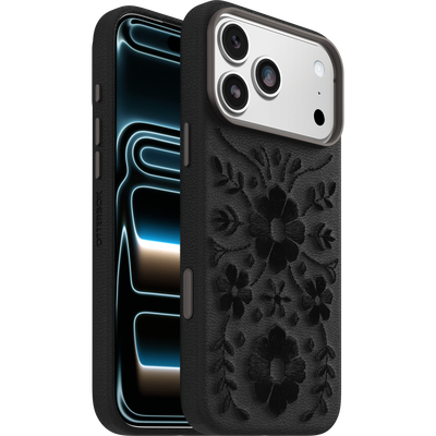 iPhone 17 Pro Max Symmetry Series Cactus Leather Embroidery Case