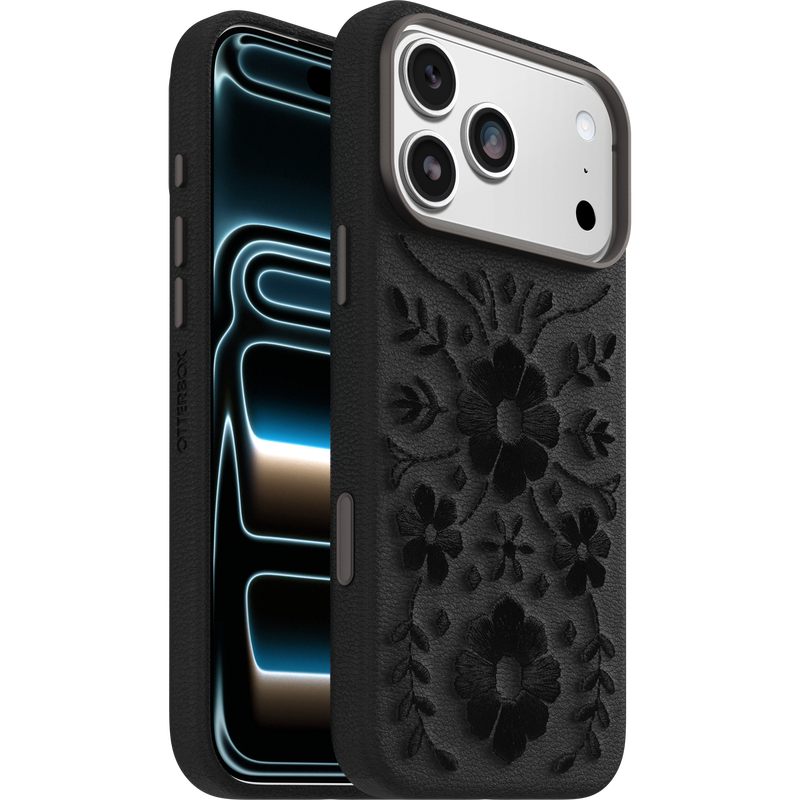 product image 1 - iPhone 17 Pro Max Case Symmetry Series Cactus Leather Embroidery