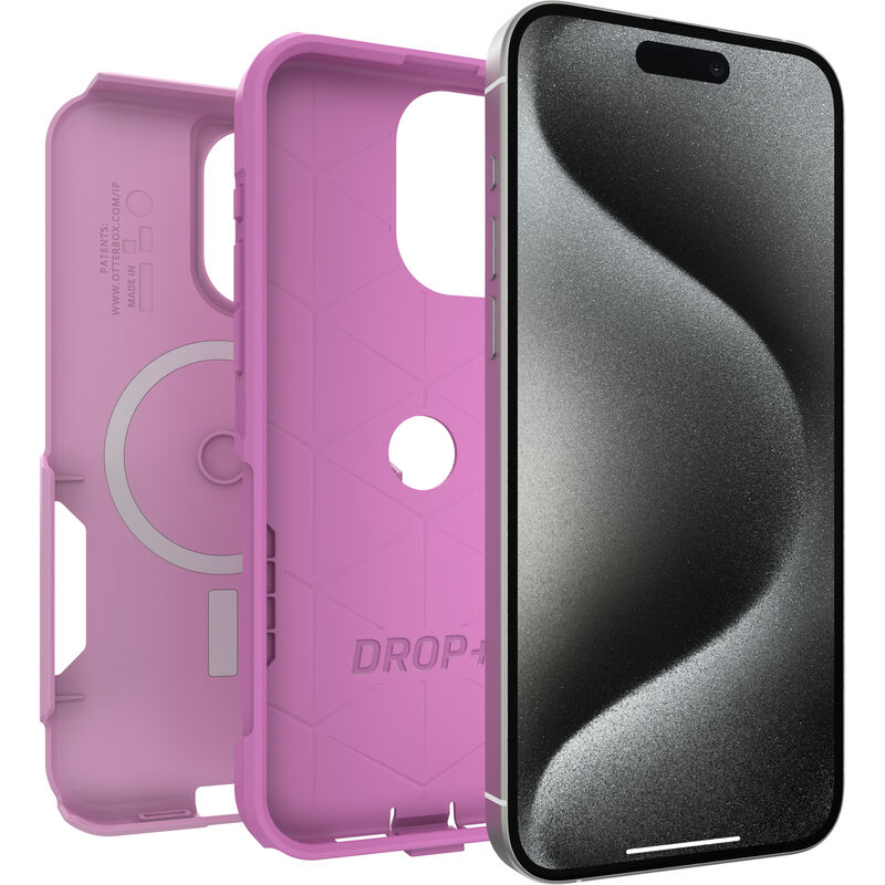 OtterBox Lumen Series Case with MagSafe for iPhone 15 Plus - Pink - Apple