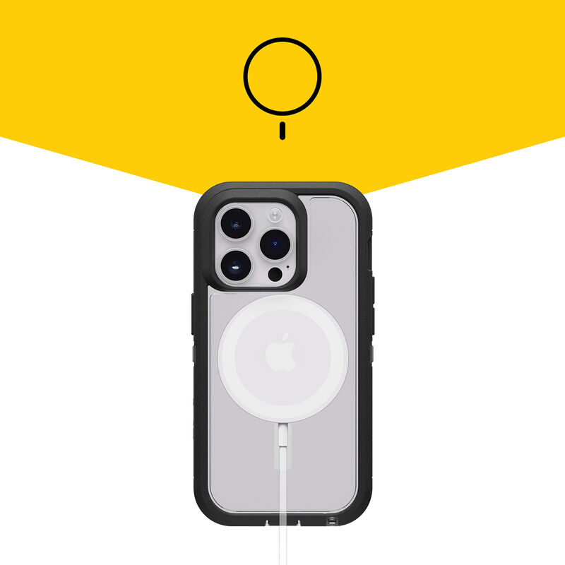 product image 2 - iPhone 14 Pro Case with MagSafe Defender Series XT Clear