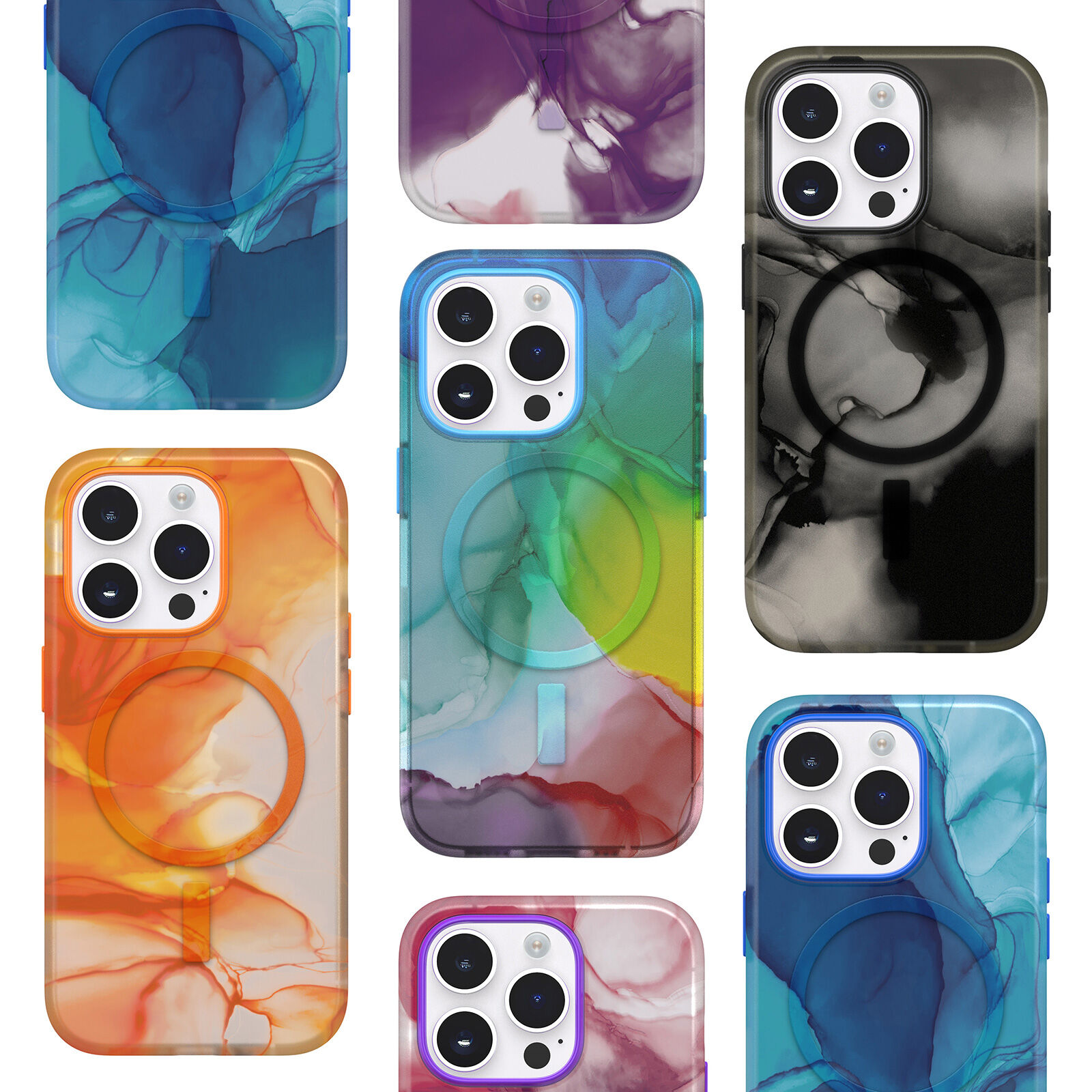 Purple slim iPhone 14 Pro case | OtterBox Figura Series