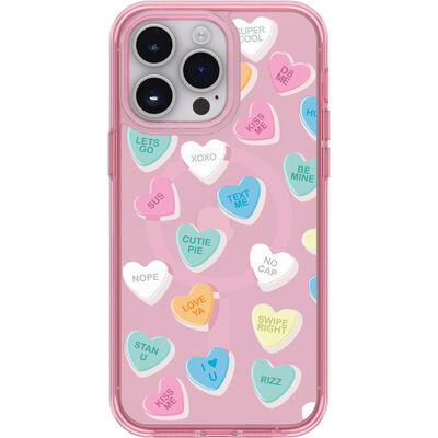 iPhone 14 Pro Max Symmetry Series Case for MagSafe Candy Hearts