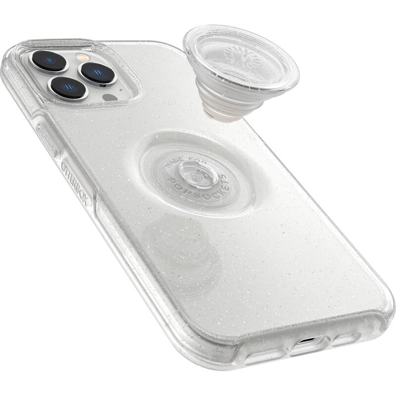 product image 3 - iPhone 13 Pro Max and iPhone 12 Pro Max Case Otter + Pop Symmetry Series Clear