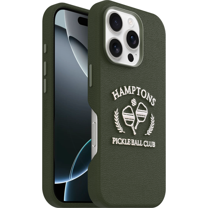 product image 1 - iPhone 16 Pro Case Symmetry Series Cactus Leather Embroidery