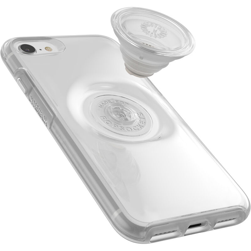 product image 6 - iPhone SE (3rd and 2nd gen) and iPhone 8/7 Case Otter + Pop Symmetry Series Clear