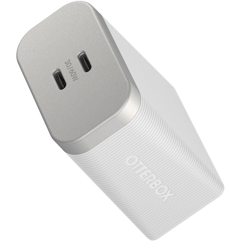 Just Wireless Dual Port Usb-a And Usb-c Wall Charger - White : Target