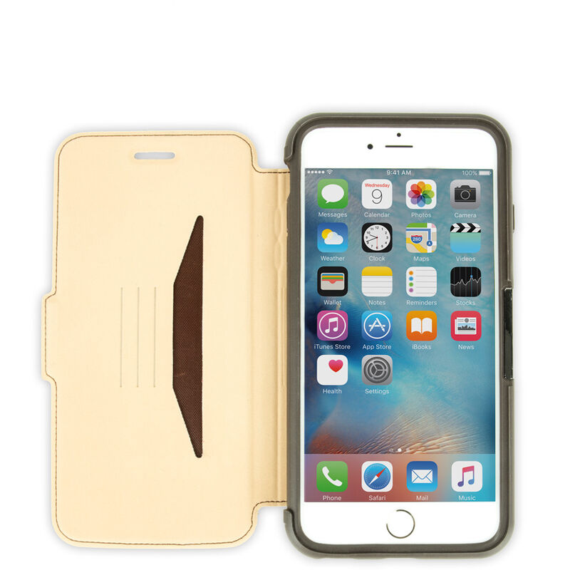 Zeemeeuw Goot bijstand Brown Leather iPhone 6 Plus/6S Plus Phone Case | OtterBox