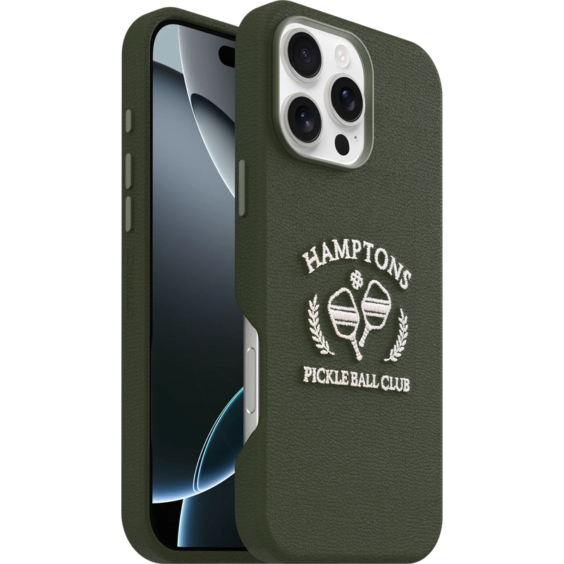 product image 1 - iPhone 16 Pro Max Case Symmetry Series Cactus Leather Embroidery