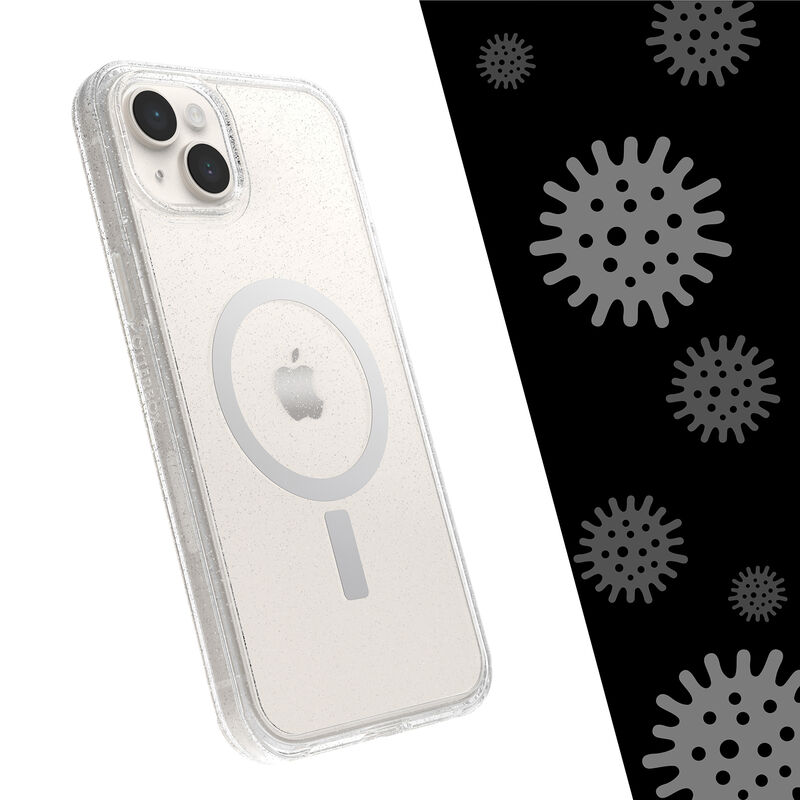 product image 3 - iPhone 14 Plus Case for MagSafe Symmetry Series+ Clear Antimicrobial