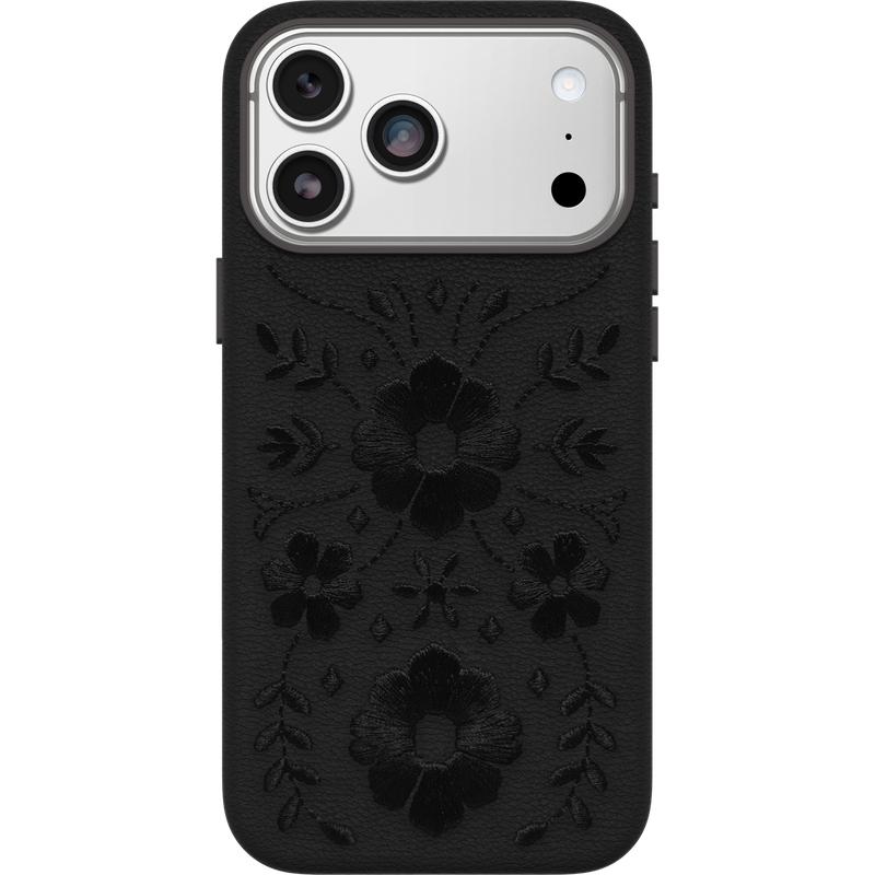 product image 2 - iPhone 17 Pro Max Case Symmetry Series Cactus Leather Embroidery
