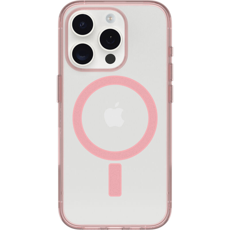 Pink Clear and Color iPhone 15 ProCase | OtterBox Lumen Series