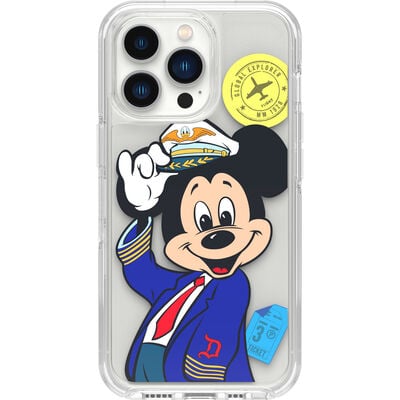 iPhone 13 Pro Symmetry Series Clear Pilot Mickey Collection Case
