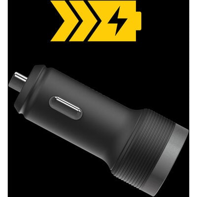 Premium Pro Fast Charge Lightning to USB-C Car Charging Kit - 30W