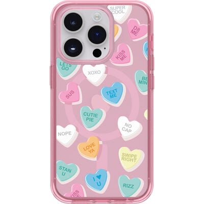 iPhone 14 Pro Symmetry Series Case for MagSafe Candy Hearts