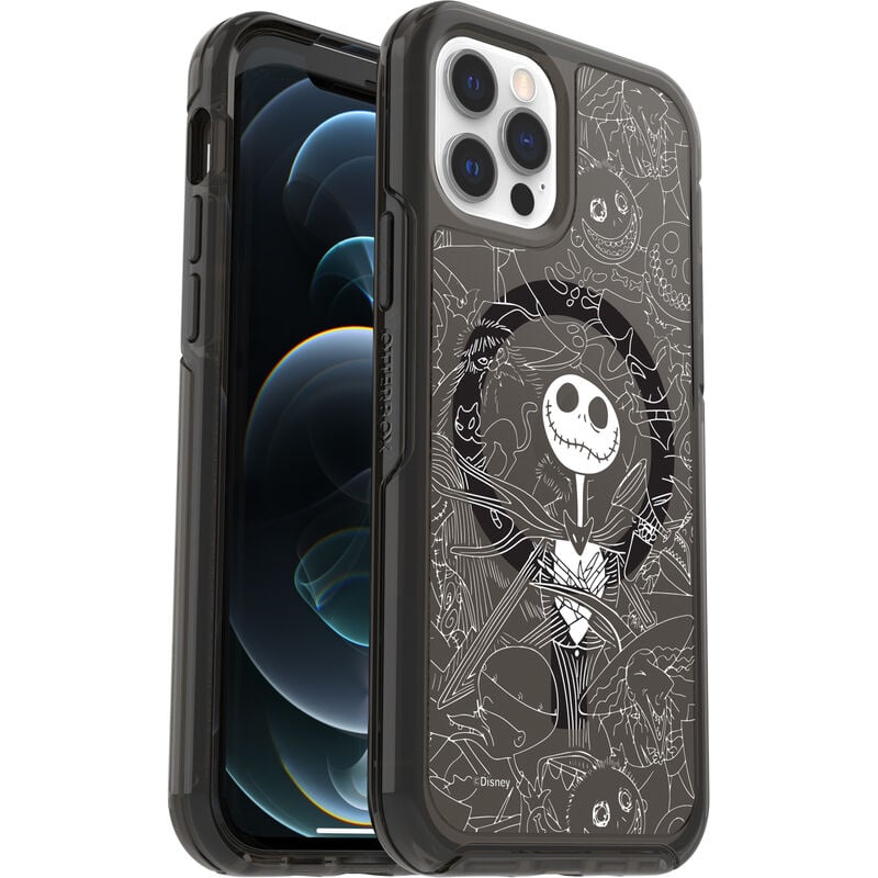 product image 1 - iPhone 12 and 12 Pro Case Symmetry Series Clear for MagSafe Nightmare Before Christmas