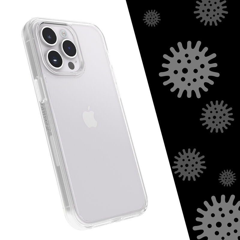 product image 4 - iPhone 14 Pro Max Case Symmetry Series Clear Antimicrobial