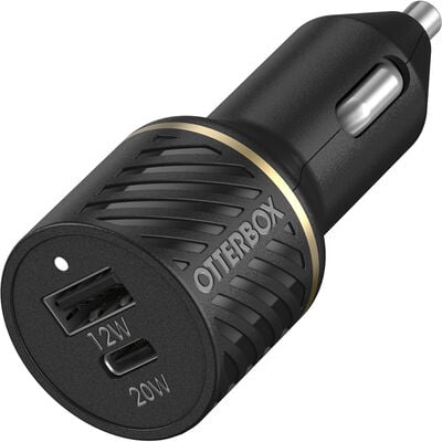 USB-C + USB-A Dual Port 32W Premium Car Charger