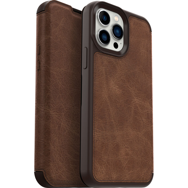 Brown iPhone 13 Pro Max Wallet Case