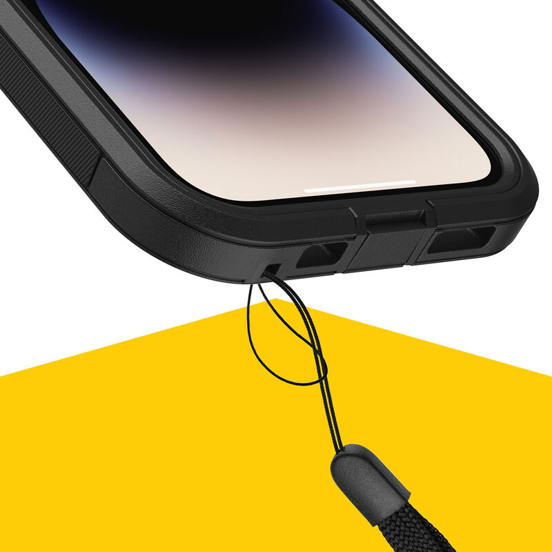 Black MagSafe iPhone 14 Pro case OtterBox