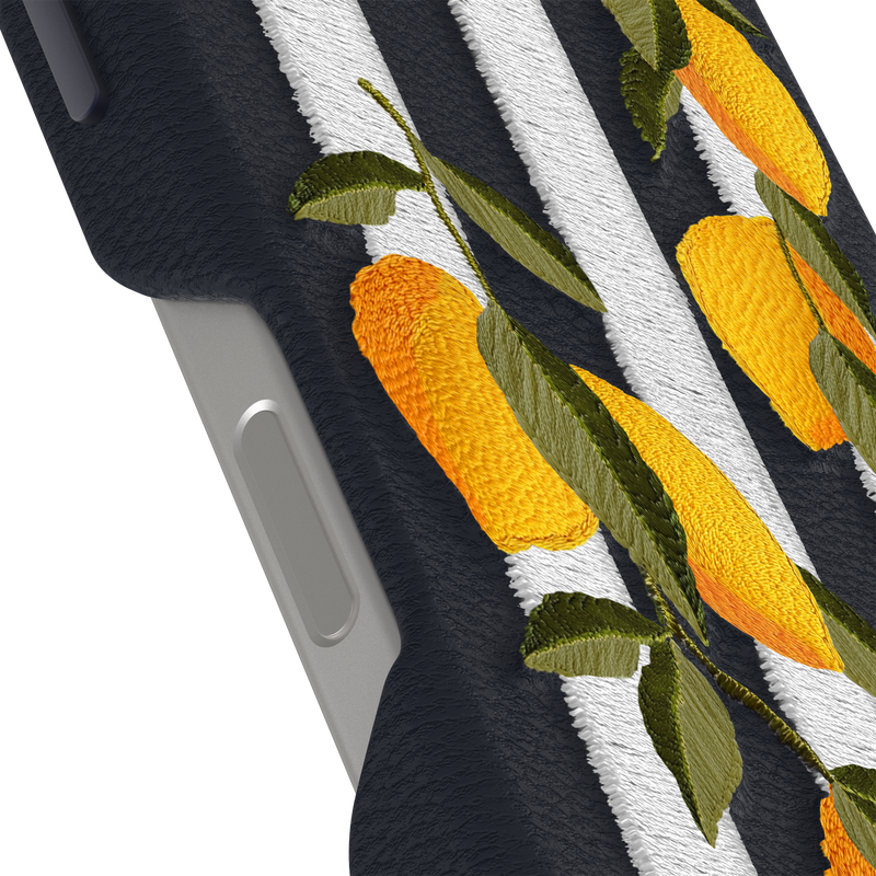 product image 3 - iPhone 16 Case Symmetry Series Cactus Leather Embroidery