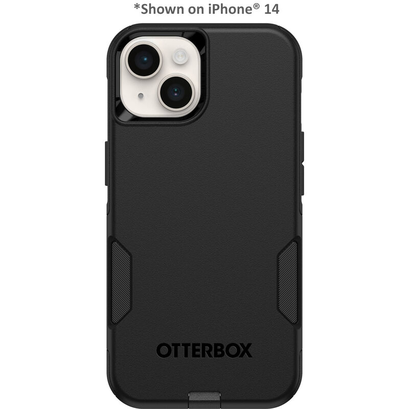 Black Slim iPhone 15 Pro Max Case | OtterBox Commuter Series