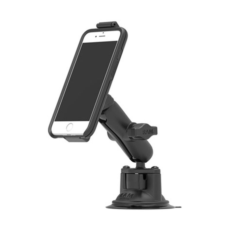 product image 1 - RAM® Mounts Rugged Suction Cup Mount Case uniVERSE Series Module