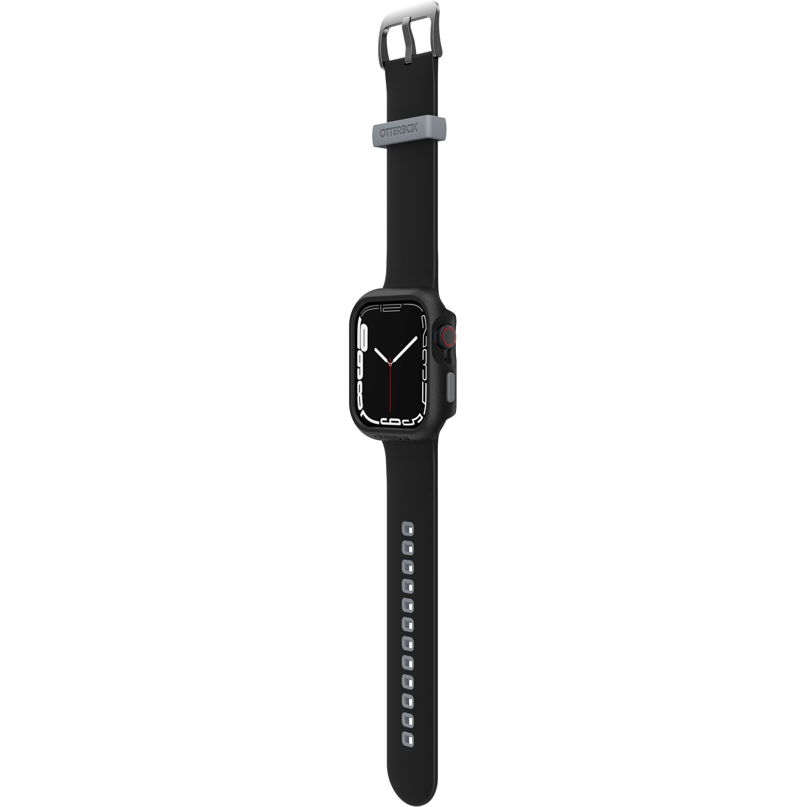 Black Apple Watch Bumper | Case + Band for Series 7/8 45mm