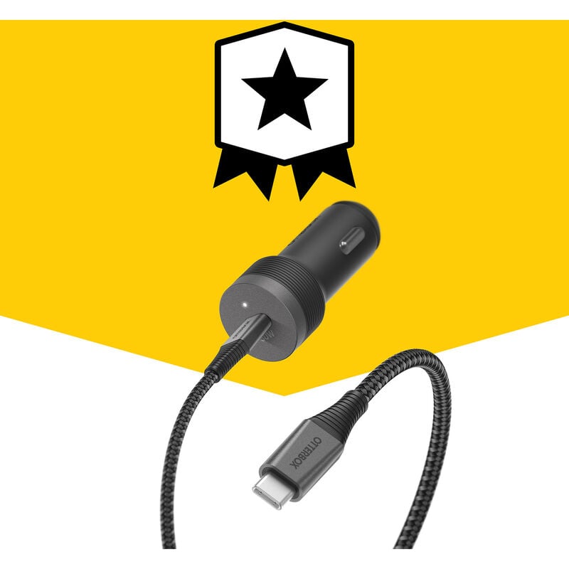 product image 6 - USB-C to USB-C Car Charging Kit - 30W Premium Pro Fast Charge