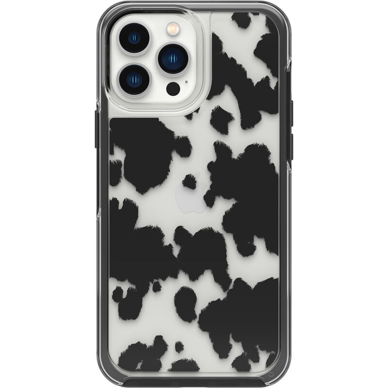 Cow Print iPhone 13 Pro Max Clear Case